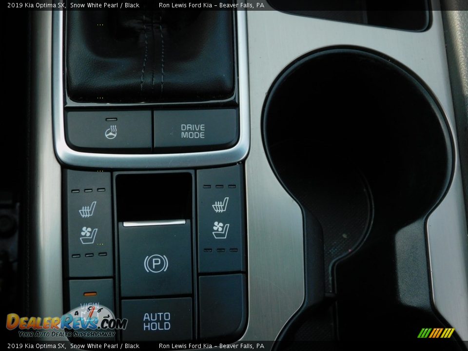 2019 Kia Optima SX Snow White Pearl / Black Photo #19