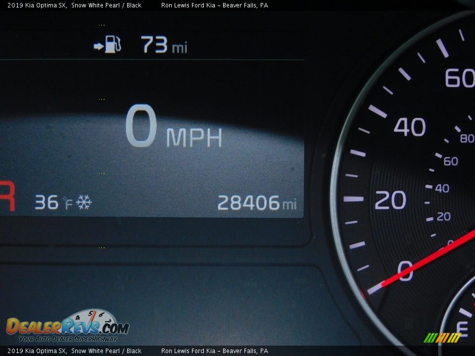 2019 Kia Optima SX Snow White Pearl / Black Photo #21