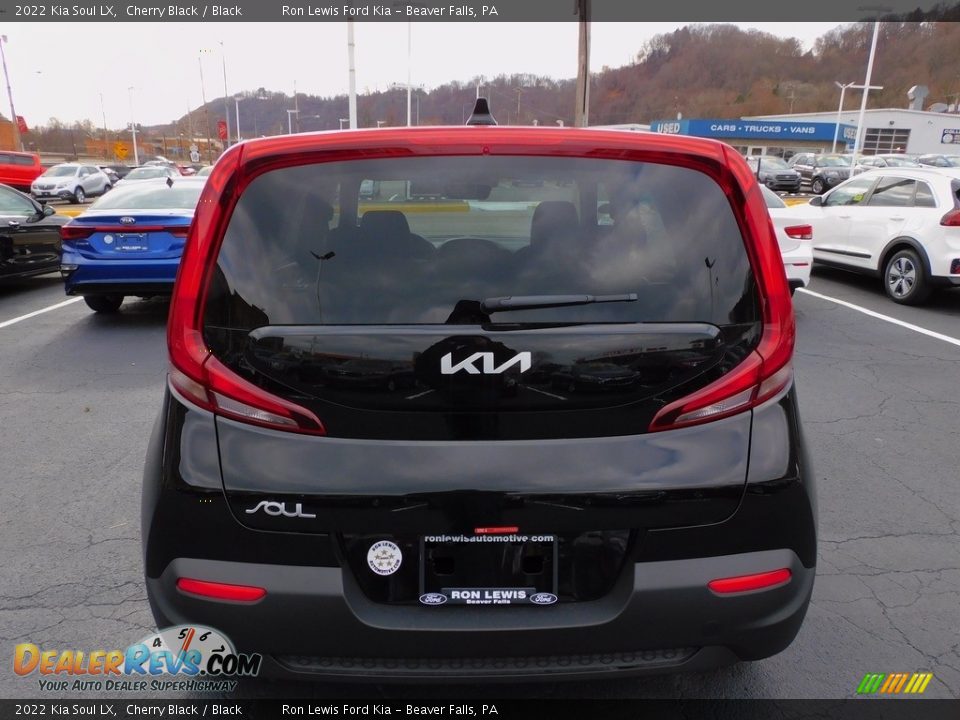 2022 Kia Soul LX Cherry Black / Black Photo #3