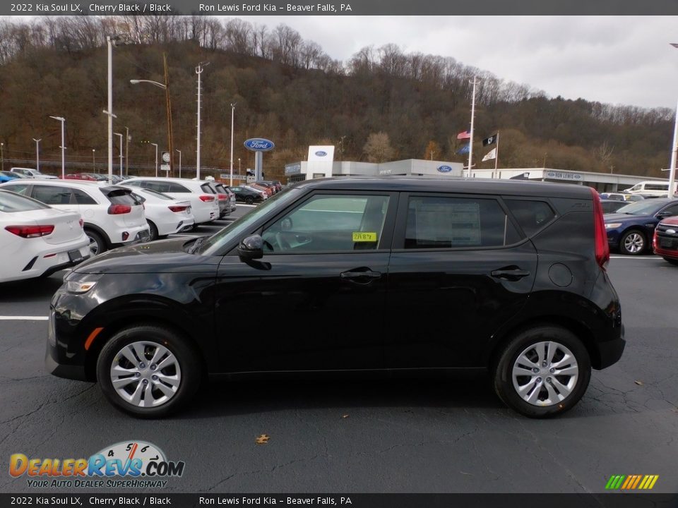 2022 Kia Soul LX Cherry Black / Black Photo #6