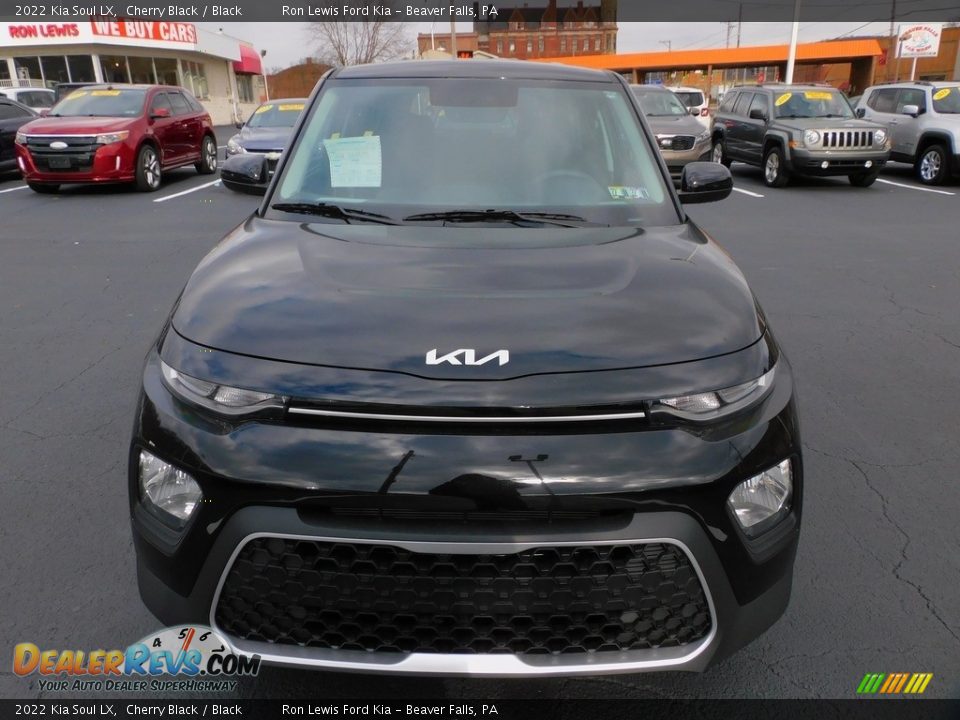 2022 Kia Soul LX Cherry Black / Black Photo #8