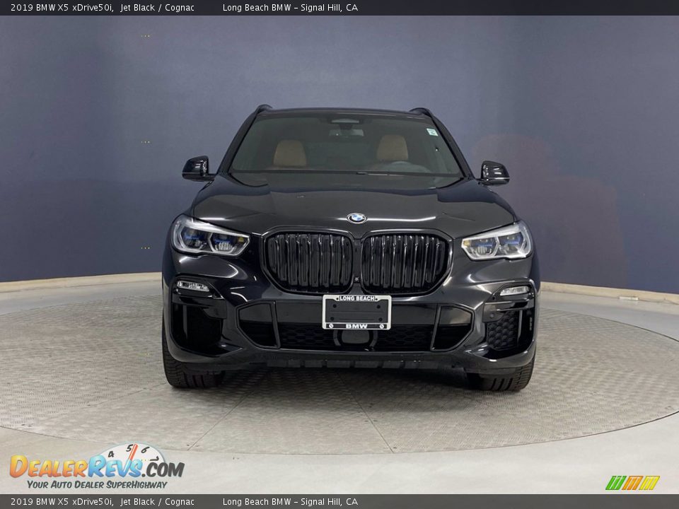 2019 BMW X5 xDrive50i Jet Black / Cognac Photo #2