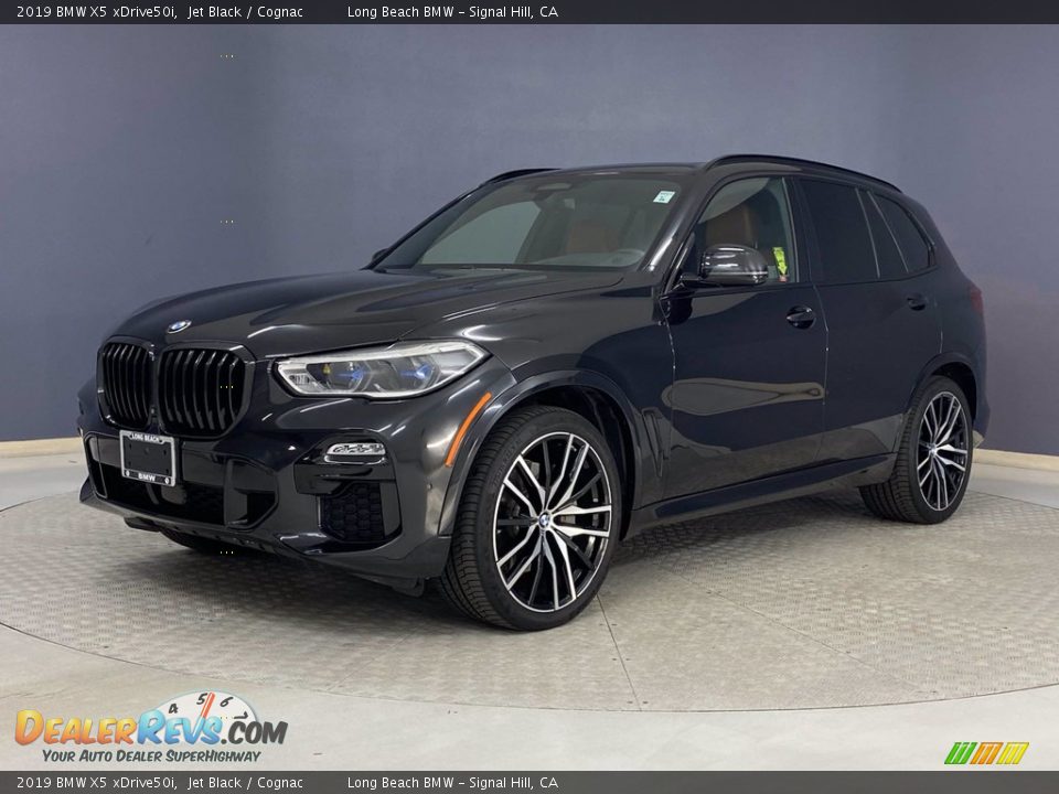 2019 BMW X5 xDrive50i Jet Black / Cognac Photo #3