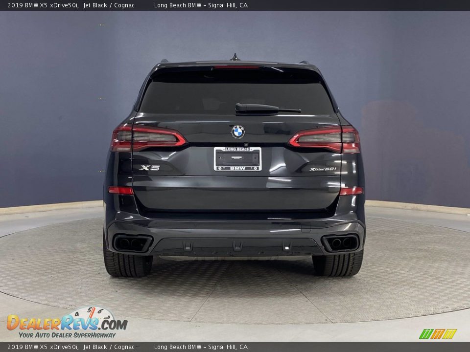 2019 BMW X5 xDrive50i Jet Black / Cognac Photo #4