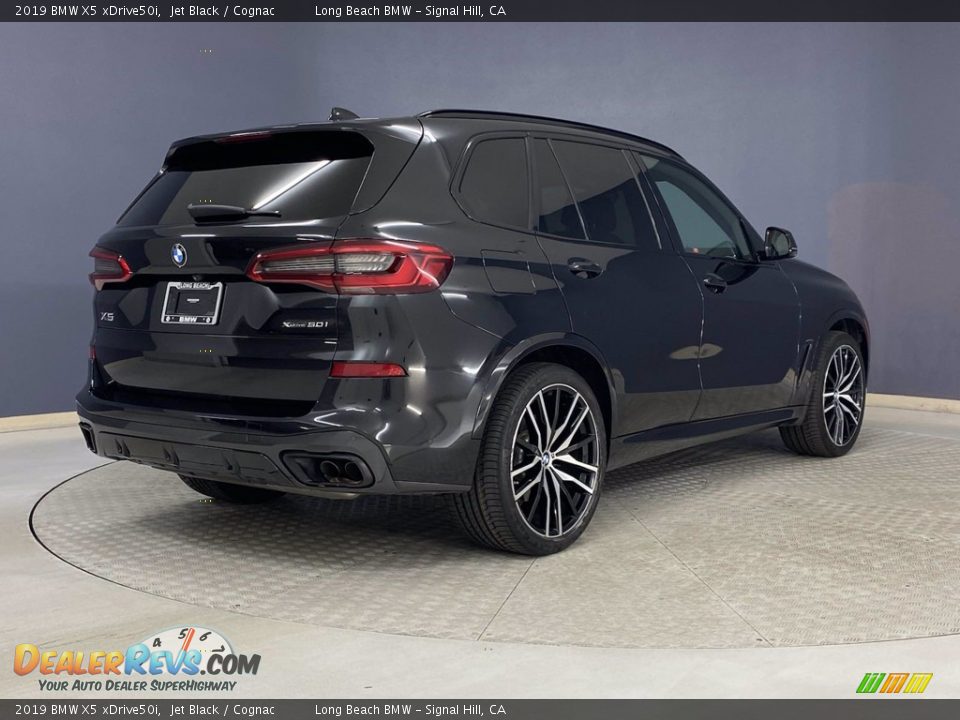 2019 BMW X5 xDrive50i Jet Black / Cognac Photo #5