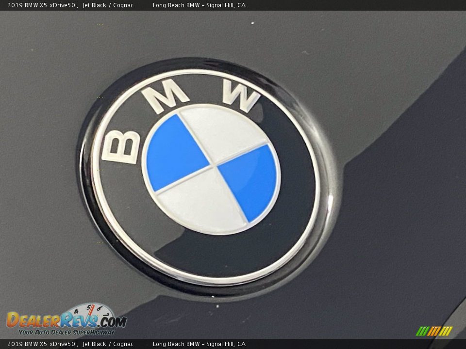 2019 BMW X5 xDrive50i Jet Black / Cognac Photo #7