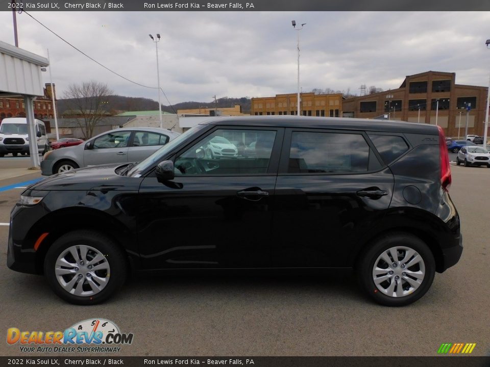 2022 Kia Soul LX Cherry Black / Black Photo #6