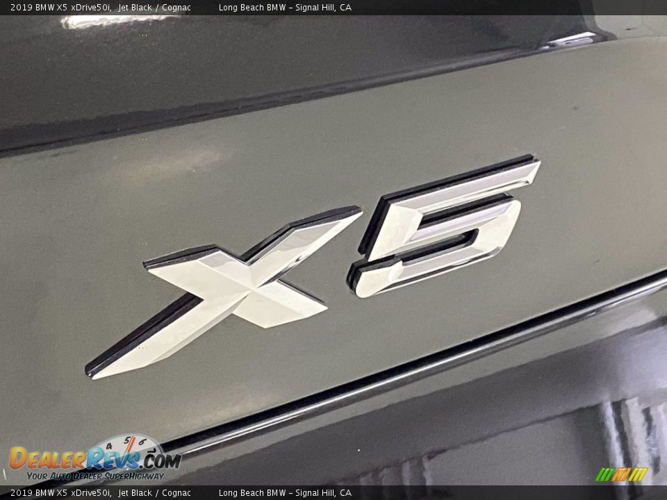 2019 BMW X5 xDrive50i Jet Black / Cognac Photo #10