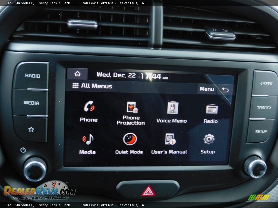 2022 Kia Soul LX Cherry Black / Black Photo #16