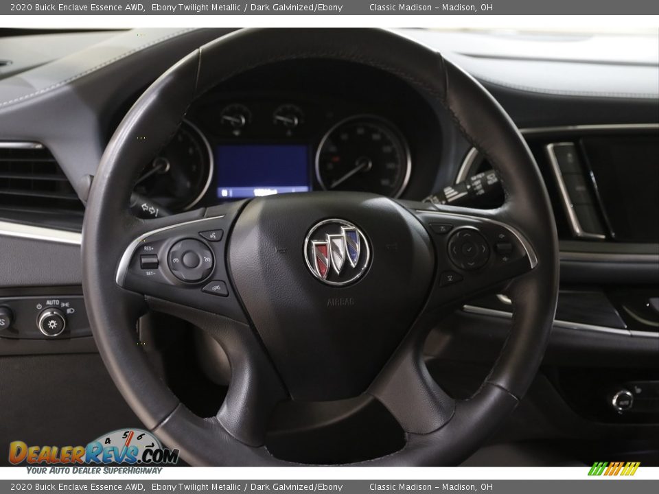 2020 Buick Enclave Essence AWD Ebony Twilight Metallic / Dark Galvinized/Ebony Photo #7