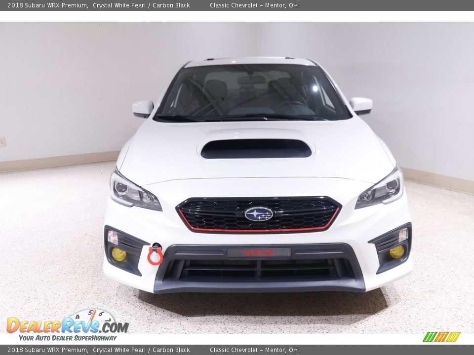 2018 Subaru WRX Premium Crystal White Pearl / Carbon Black Photo #2