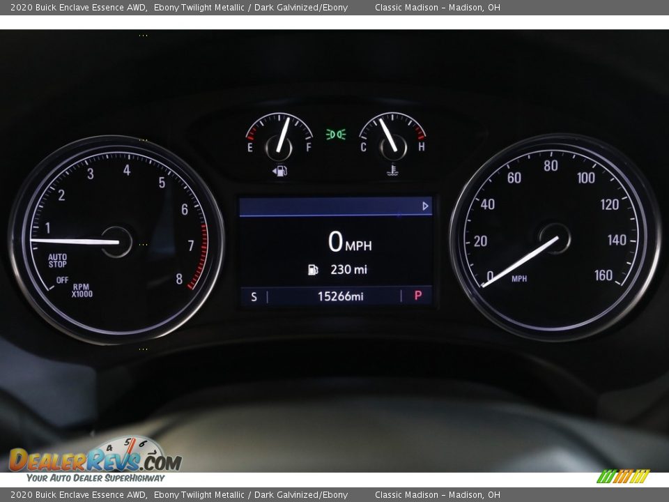 2020 Buick Enclave Essence AWD Ebony Twilight Metallic / Dark Galvinized/Ebony Photo #8
