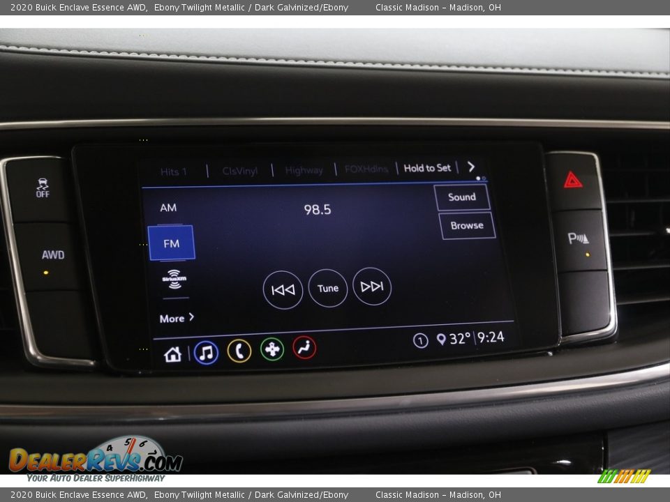 2020 Buick Enclave Essence AWD Ebony Twilight Metallic / Dark Galvinized/Ebony Photo #10