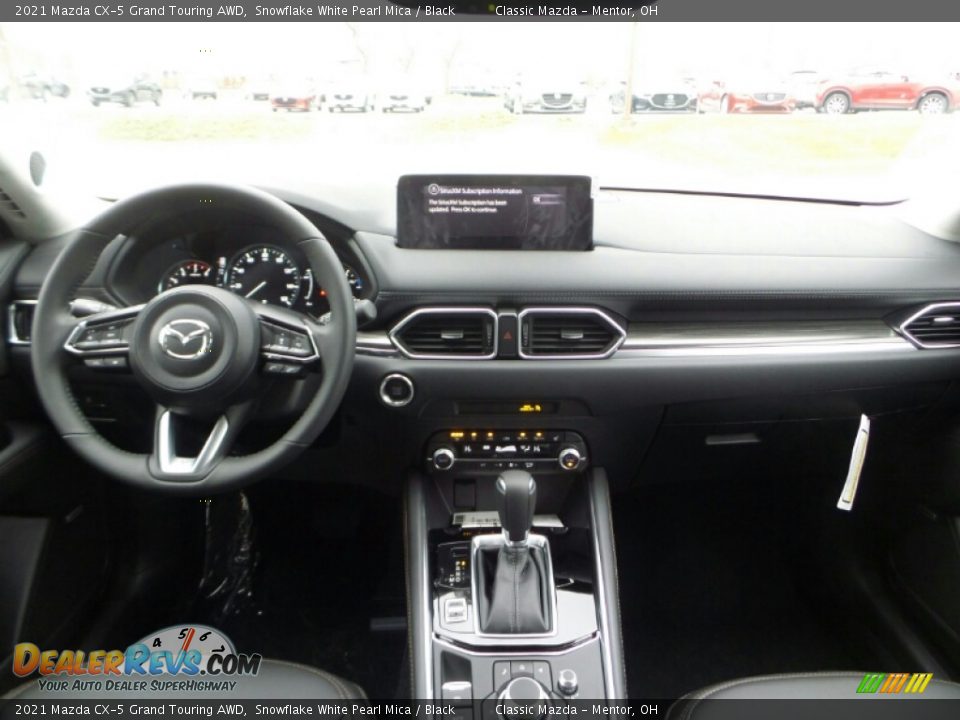 2021 Mazda CX-5 Grand Touring AWD Snowflake White Pearl Mica / Black Photo #3