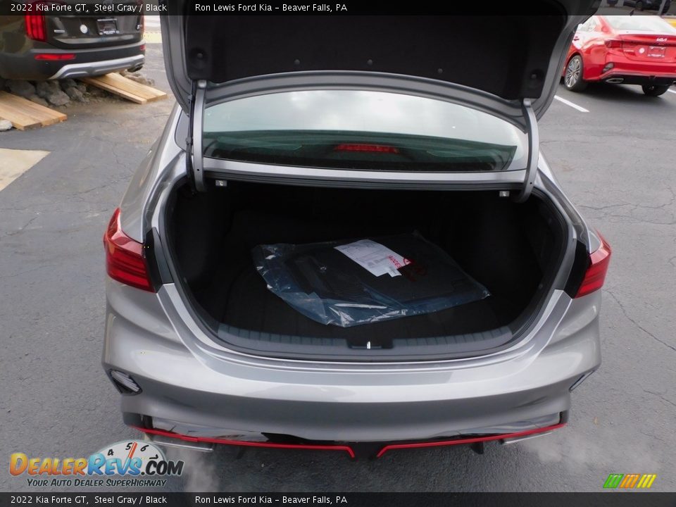 2022 Kia Forte GT Steel Gray / Black Photo #4