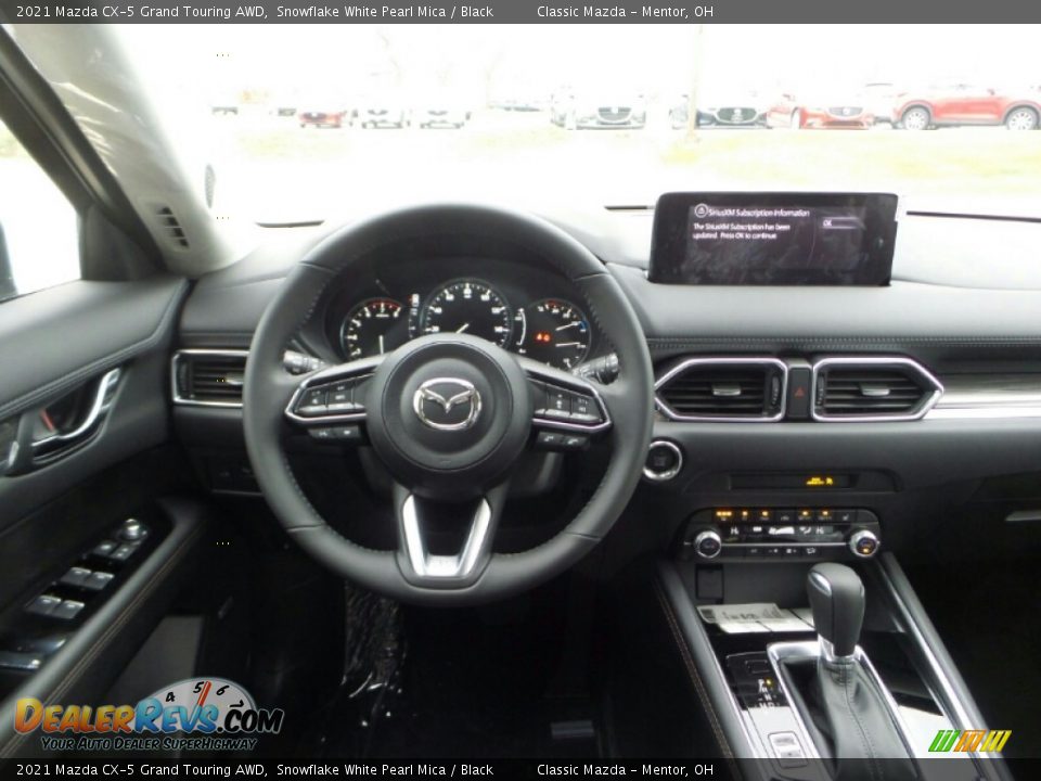 2021 Mazda CX-5 Grand Touring AWD Snowflake White Pearl Mica / Black Photo #4