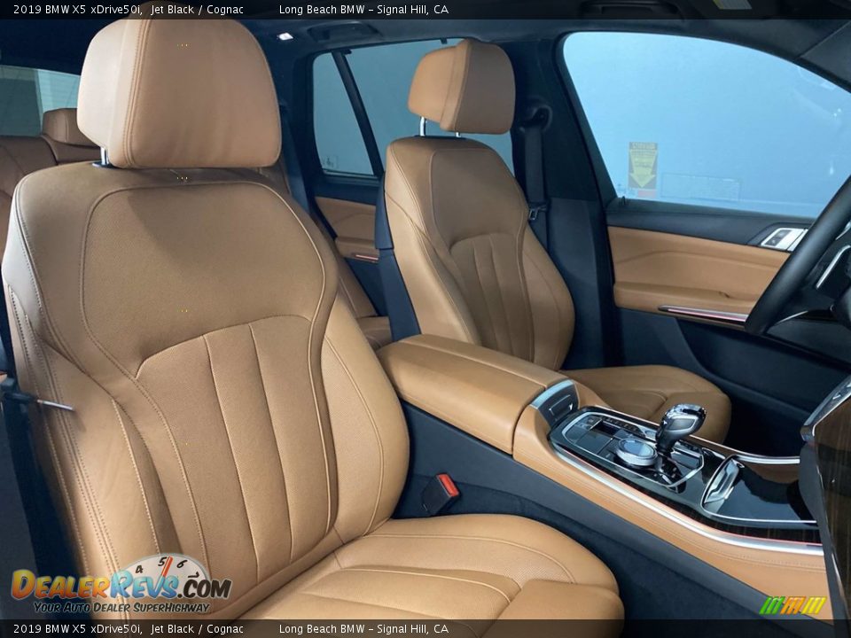 2019 BMW X5 xDrive50i Jet Black / Cognac Photo #33