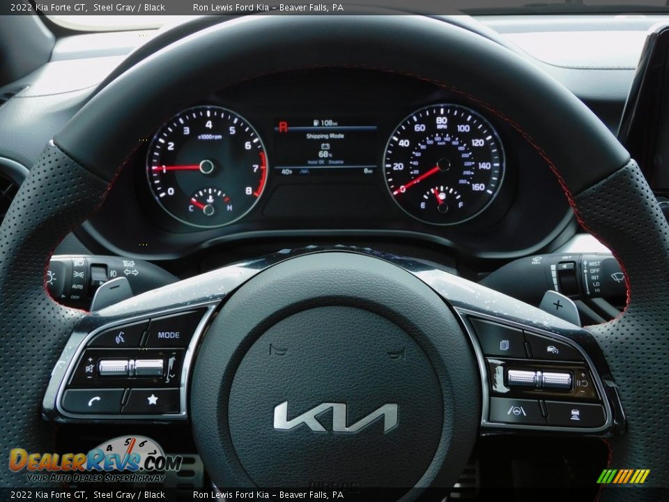 2022 Kia Forte GT Steering Wheel Photo #19