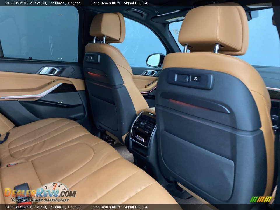 2019 BMW X5 xDrive50i Jet Black / Cognac Photo #35