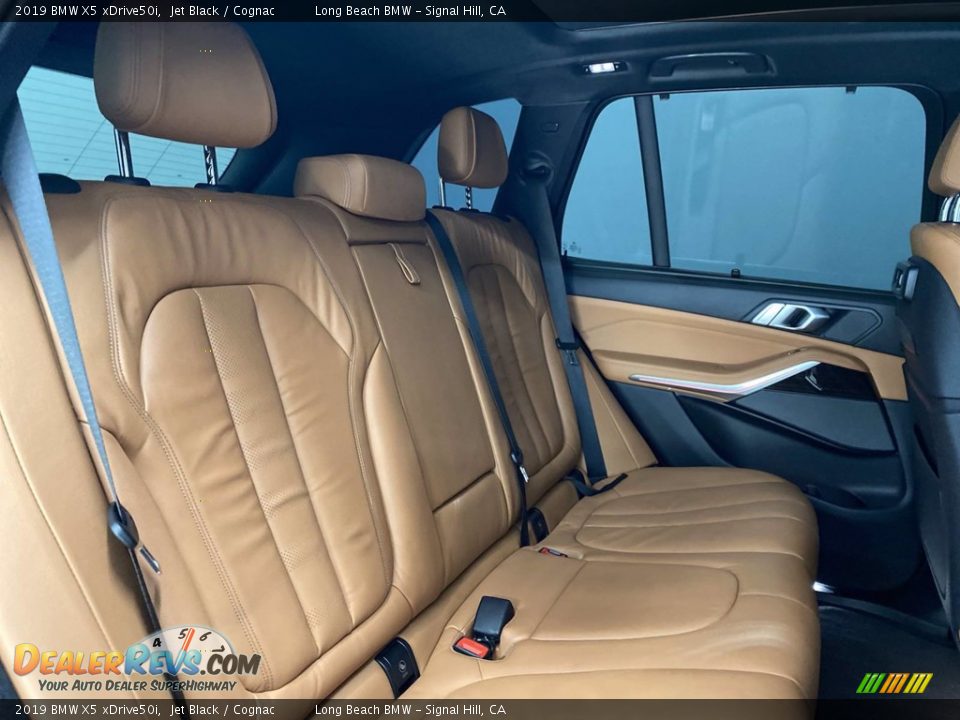 2019 BMW X5 xDrive50i Jet Black / Cognac Photo #36