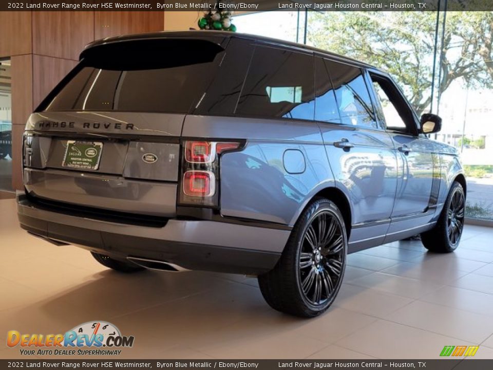 2022 Land Rover Range Rover HSE Westminster Byron Blue Metallic / Ebony/Ebony Photo #2