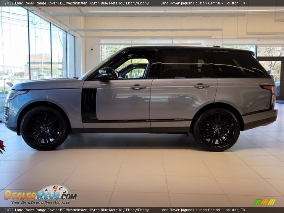 Byron Blue Metallic 2022 Land Rover Range Rover HSE Westminster Photo #6