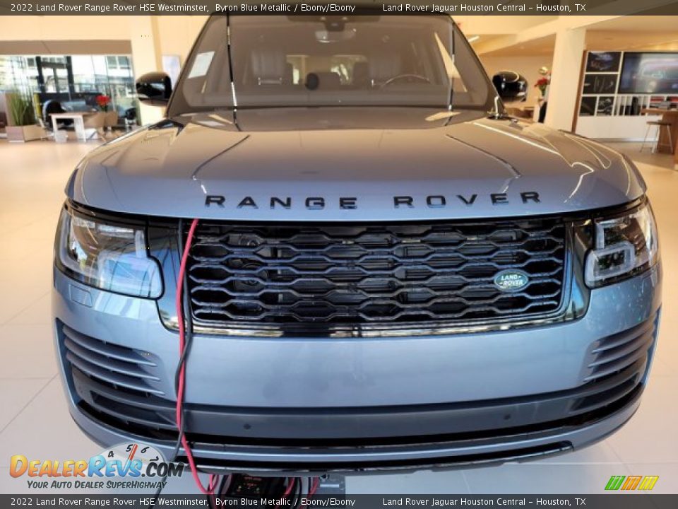 2022 Land Rover Range Rover HSE Westminster Byron Blue Metallic / Ebony/Ebony Photo #8