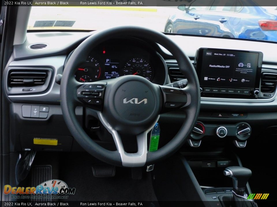 2022 Kia Rio LX Steering Wheel Photo #13