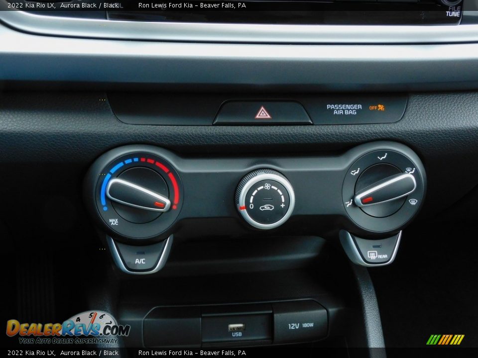 Controls of 2022 Kia Rio LX Photo #17