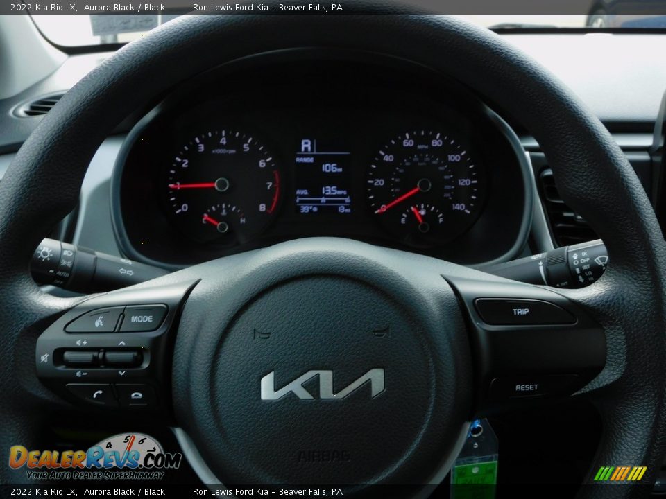 2022 Kia Rio LX Steering Wheel Photo #19