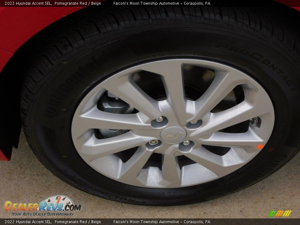 2022 Hyundai Accent SEL Wheel Photo #10