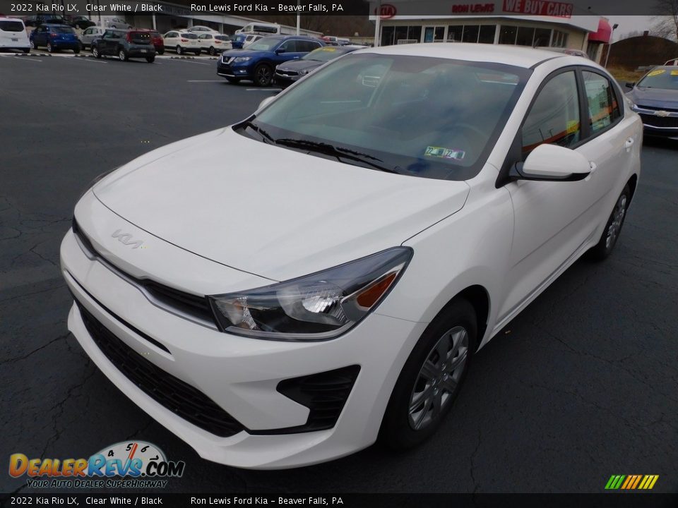 Clear White 2022 Kia Rio LX Photo #7