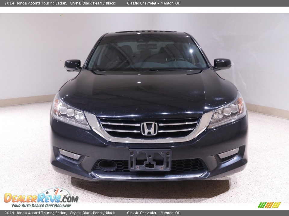 2014 Honda Accord Touring Sedan Crystal Black Pearl / Black Photo #2