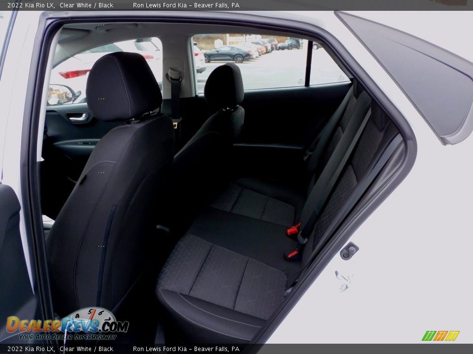 Rear Seat of 2022 Kia Rio LX Photo #12