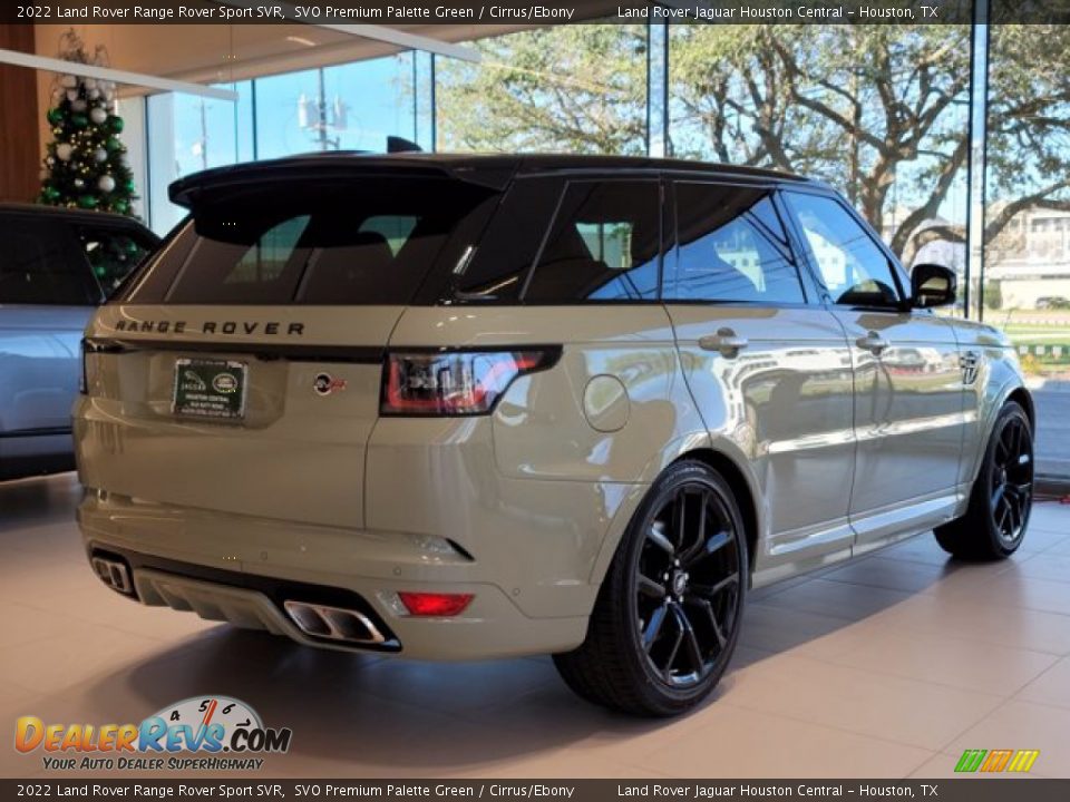 2022 Land Rover Range Rover Sport SVR SVO Premium Palette Green / Cirrus/Ebony Photo #2