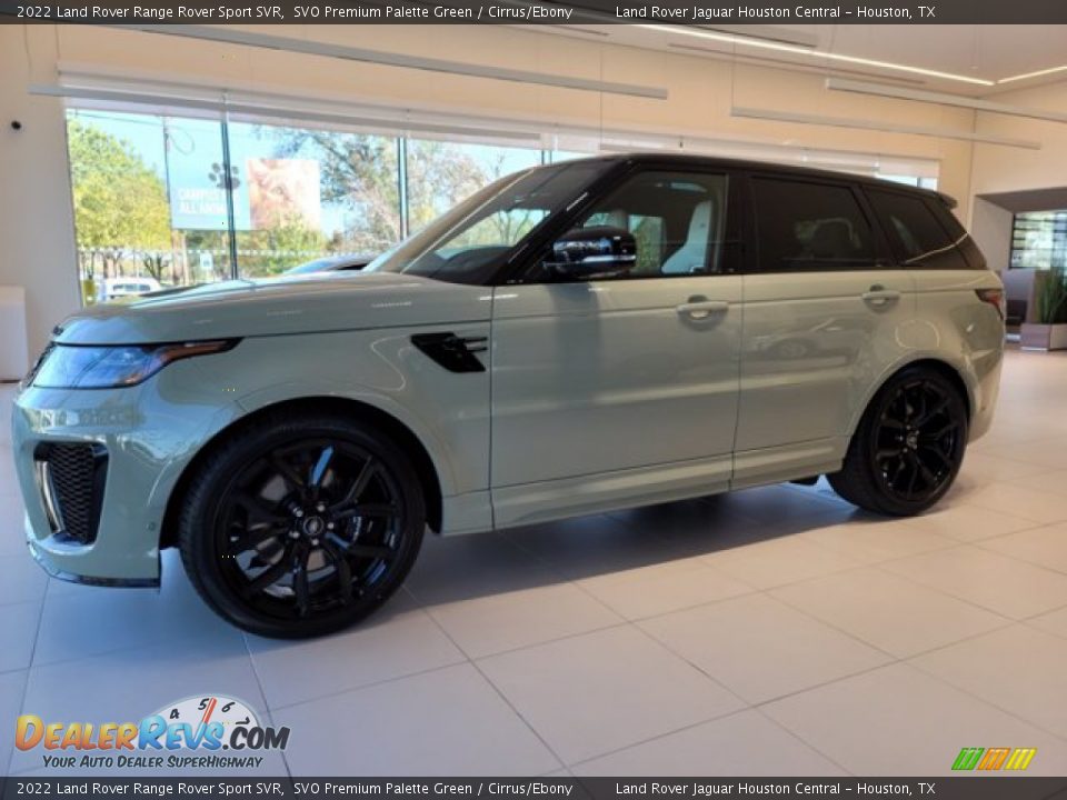 Front 3/4 View of 2022 Land Rover Range Rover Sport SVR Photo #6