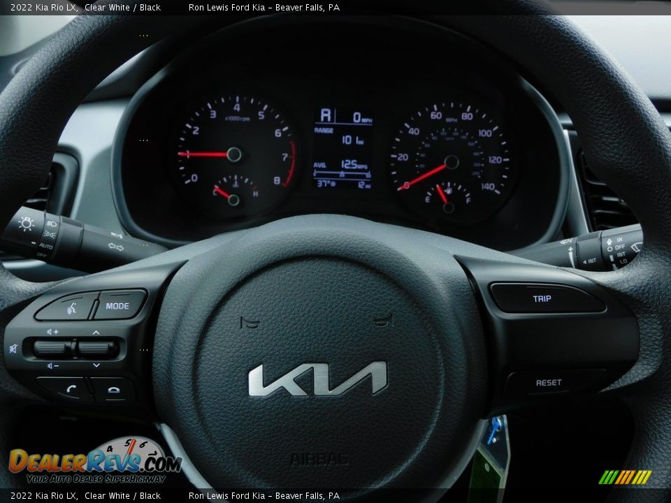 2022 Kia Rio LX Steering Wheel Photo #19