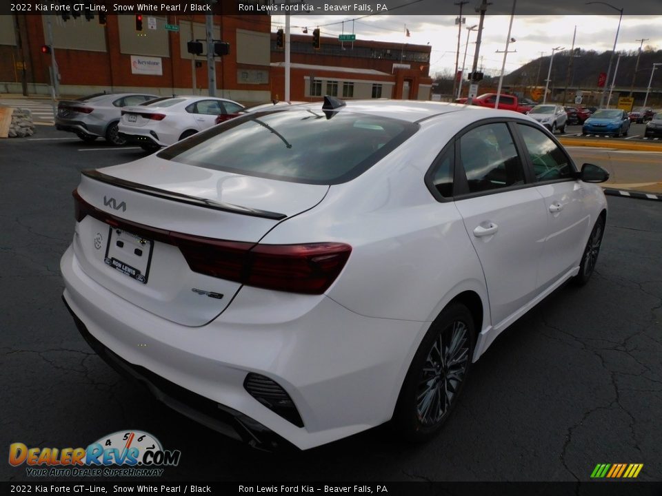 2022 Kia Forte GT-Line Snow White Pearl / Black Photo #2