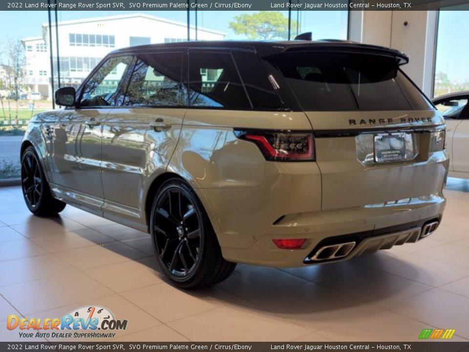 2022 Land Rover Range Rover Sport SVR SVO Premium Palette Green / Cirrus/Ebony Photo #10