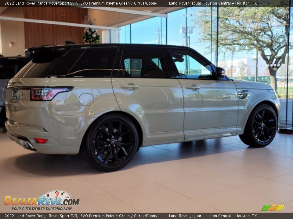 2022 Land Rover Range Rover Sport SVR SVO Premium Palette Green / Cirrus/Ebony Photo #11