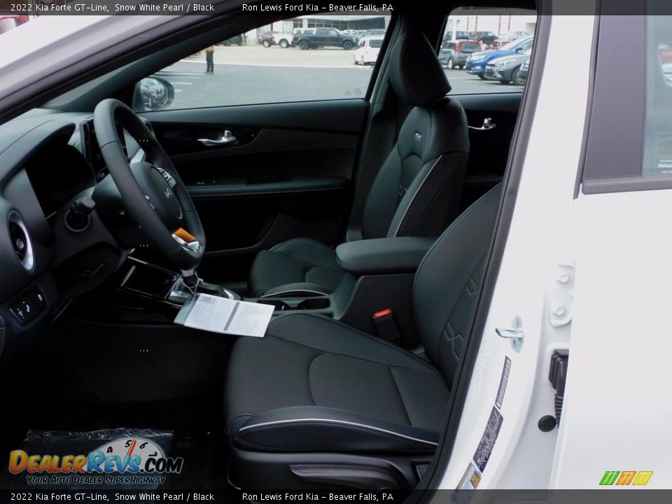 2022 Kia Forte GT-Line Snow White Pearl / Black Photo #11