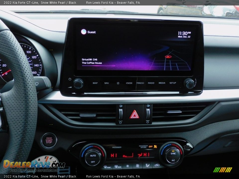 2022 Kia Forte GT-Line Snow White Pearl / Black Photo #15