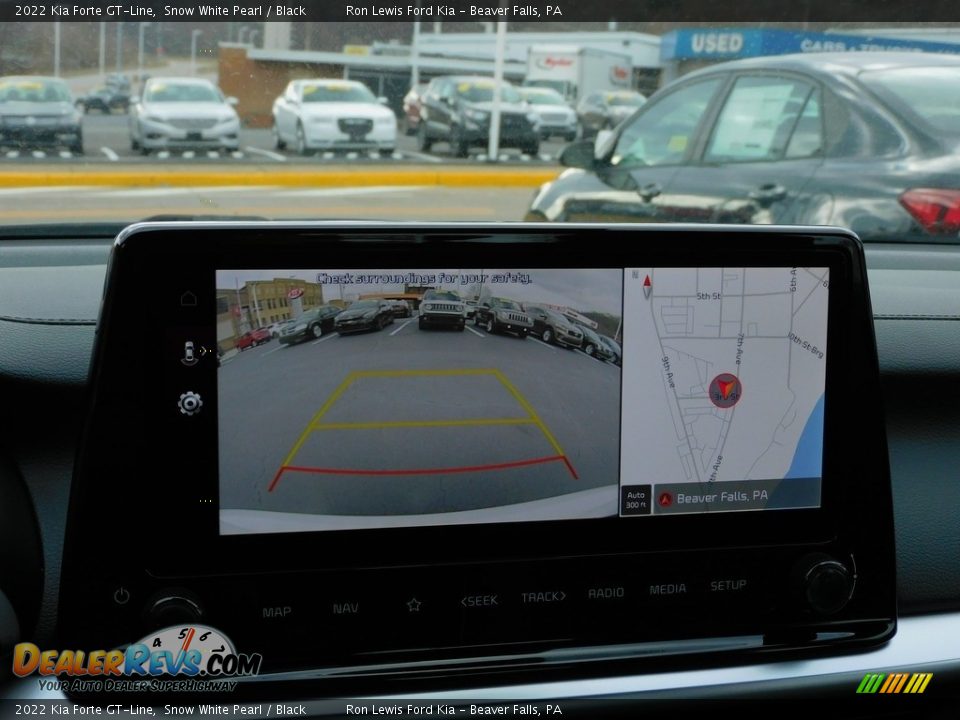 2022 Kia Forte GT-Line Snow White Pearl / Black Photo #16