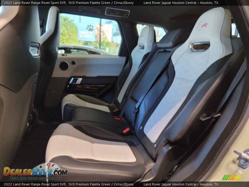 Rear Seat of 2022 Land Rover Range Rover Sport SVR Photo #33