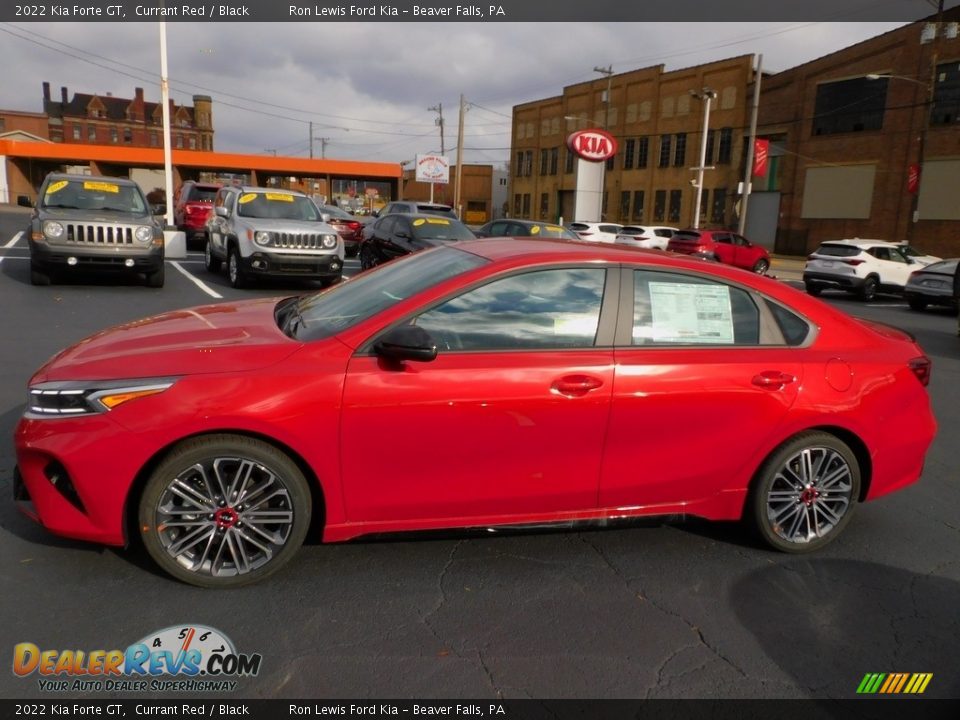 Currant Red 2022 Kia Forte GT Photo #6
