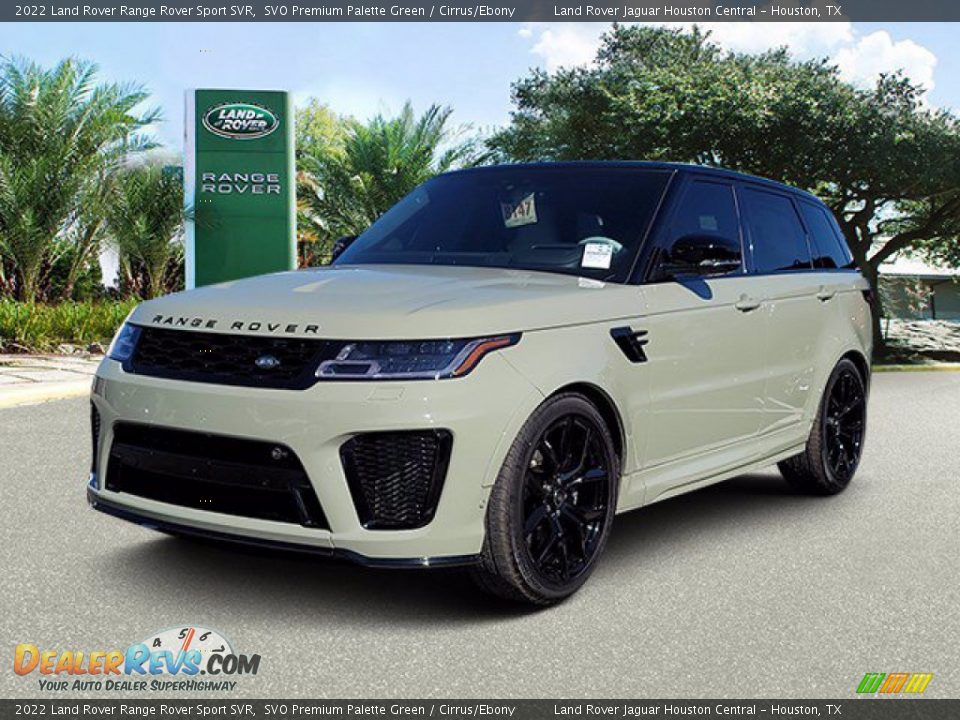 2022 Land Rover Range Rover Sport SVR SVO Premium Palette Green / Cirrus/Ebony Photo #1