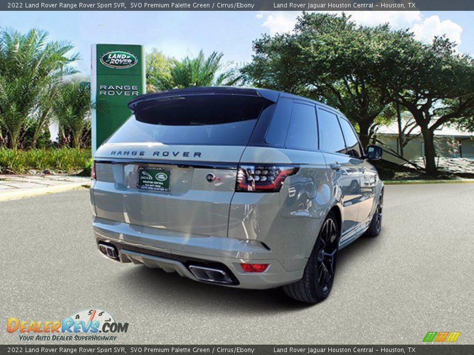2022 Land Rover Range Rover Sport SVR SVO Premium Palette Green / Cirrus/Ebony Photo #2