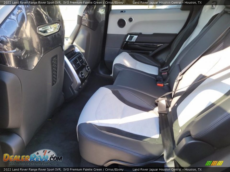 Rear Seat of 2022 Land Rover Range Rover Sport SVR Photo #5