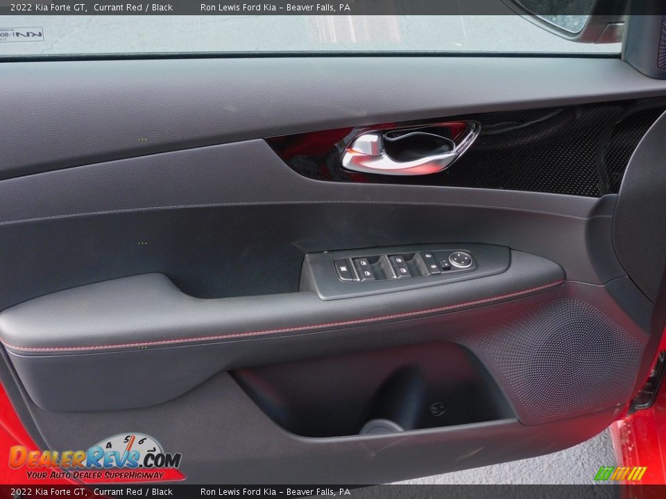 2022 Kia Forte GT Currant Red / Black Photo #14