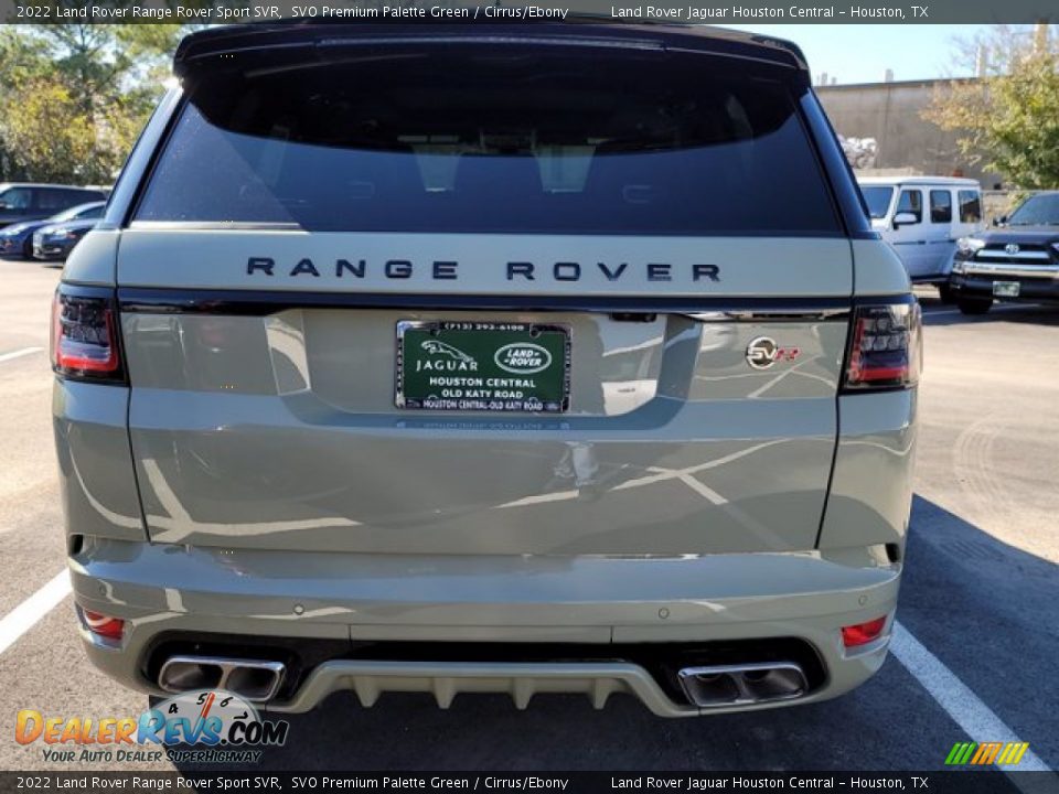 2022 Land Rover Range Rover Sport SVR SVO Premium Palette Green / Cirrus/Ebony Photo #7